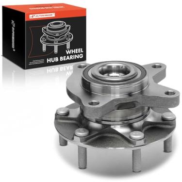 Imagem de A-Premium Rolamento de roda dianteira e conjunto de cubo com 6 terminais compatíveis com Ford Ranger 2019 2020 2021 2022 2023, 4WD ou RWD