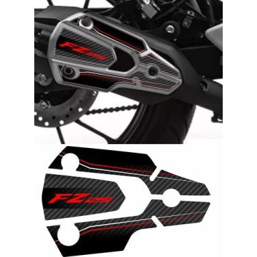 Imagem de Adesivo Protetor De Escapamento Resinado Yamaha Fz 25 Pey15 - Resitank