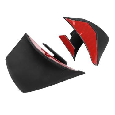 Imagem de P Motocicleta Winglet FA Reduce a Vibração Aerodinâmica Aprimorada Substituição Preta Fosca para R1000R R1000 2017 a 2023 Motocicleta Winglet FairingMotorCycle