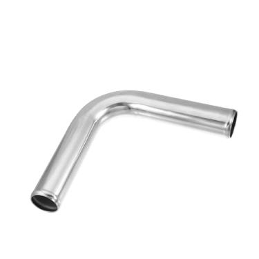 Imagem de A ABSOPRO OD 4.4 cm 45 mm Comprimento da perna 15.2 cm 152 mm Tubo Intercooler Tubo de liga de alumínio para carro Tubo intercooler curva 90 graus cotovelo admissão de ar - Pacote com 1 item de