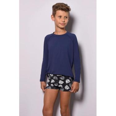 Imagem de Sunga Boxer Infantil - Cor De Cacau, 04, Dogs