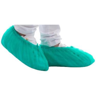 Imagem de Sapatilha Descartável Propé Dejamaro Verde Gramatura 30 - 50 Pares