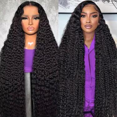 Imagem de Perucas frontais de renda BJVT, cabelo humano de ondas profundas de 30