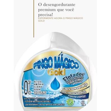 Imagem de Pingo Mágico Gold 1L Desengordurante Premium - Kit 2 Unidades - Aja - 