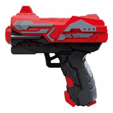 Imagem de Arminha Pistola Pressão Brinquedo Criança Infantil Menino Lança Dardos