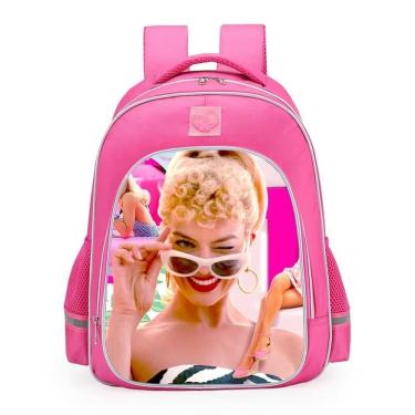Imagem de Mochila Filme Barbie Oxford saco escolar de pano para meninas tipo