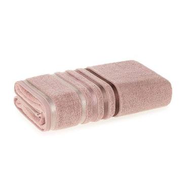 Imagem de Toalha Banhão Lumina Fio Penteado Max Karsten Pétala/rosa