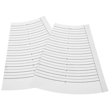 Imagem de DIYEAH Kit com 2 Ferramentas de Medição para Pulseiras - Régua Flexível de Dois Lados para Medidas Precisas de Pulseiras - Mandril Portátil para Artesanato de para DIY em Estúdio e Uso