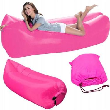Imagem de Saco Inflável Ideal Para Viagem Com Encosto Suave - Relet