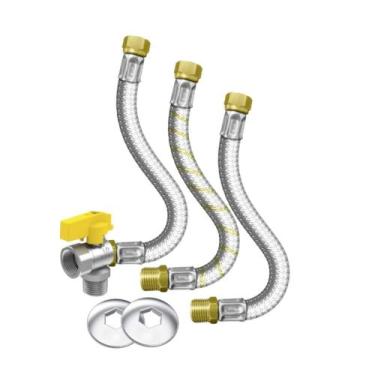 Imagem de Kit Instalação para Aquecedores a Gás com Registro 1/2 - Roco