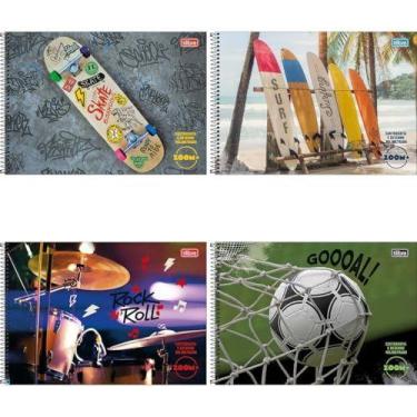 Imagem de Caderno Desenho Milimetrado Zoom+ 96Fls Masculino Espiral - TILIBRA