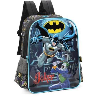 Imagem de Mochila Infantil Batman G Preta - LUXCEL