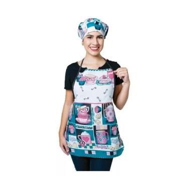 Imagem de Avental de Cozinha Padaria Adulto Resistente Oxford - Outfiter Enxovai