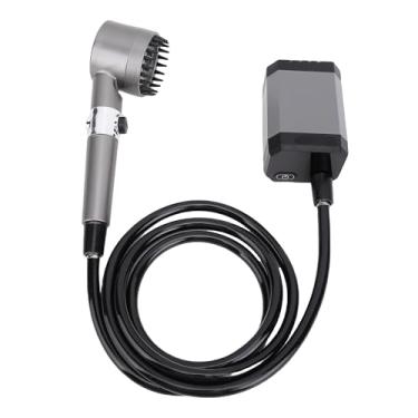 Imagem de Cryfokt Chuveiro Portátil, Exibição de Bateria de 6000mAh Visor Recarregável de Chuveiro de Chuveiro de Chuveiro Campo de Spray para Caminhadas, Viagem, Chuveiro Ao Ar Livre, Banheira