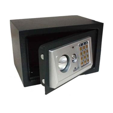 Imagem de Cofre Eletrônico Digital Segredo Senha Chave Aço 30x20x20cm