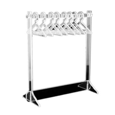 Imagem de Organizador de brinco Stand clim acrílico jóias exibição de jóias para rack de colar Brincos pendurados por suporte de espaço durável para economizar em casa (Tipo 2)