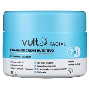 Imagem de Hidratante Creme Facial Nutritivo 7 em 1 Vult, 100g