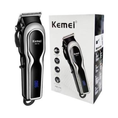 Imagem de Máquina de Corte Cabeleireiro Kemei 119 s/Fio Original