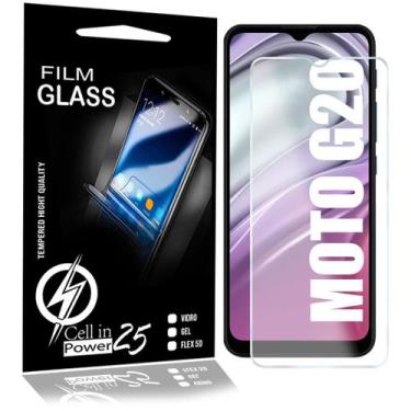 Imagem de Kit Com 02 Peliculas De Vidro Moto G20 6.5 XT2128-1  - Cell In Power25