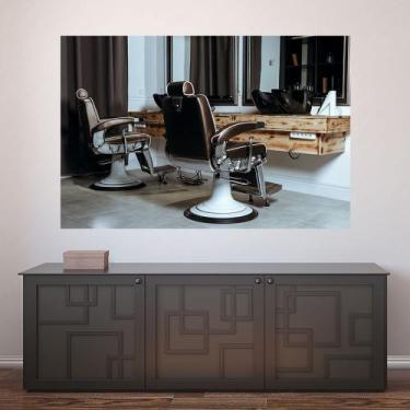 Imagem de Painel Adesivo de Parede - Barbearia - Barber Shop - 916png - Allodi