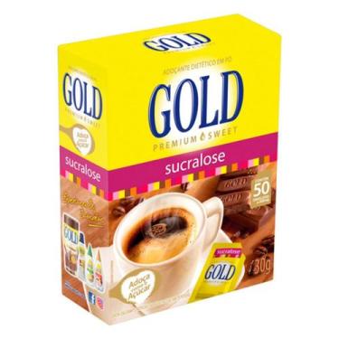 Imagem de Adoçante Dietético Sucralose em Pó Gold 30g