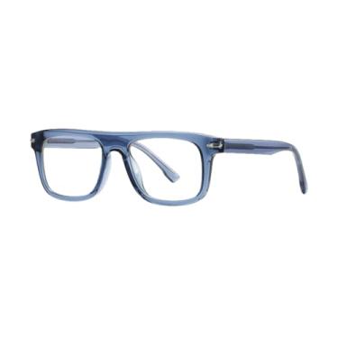 Imagem de Óculos de sol masculinos com armação de acetato marrom e padrão leve, moda masculina (4)