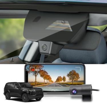 Imagem de Fitcamx Frontal 2K+Traseira 1080P Câmera para Lexus GX550 Premium Luxury Overtail 2024 2025 (3rd Gen/J250), OEM Estilo, Duplo HD Vídeo, WiFi&APP, Loop Gravação, G-Sensor, Plug & Play, 64GB Cartão ﻿