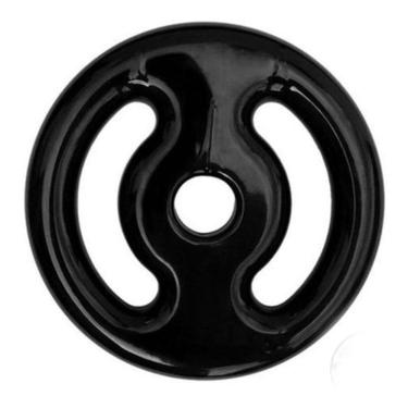Imagem de Anilha De Ferro Fundido Revestida Para Musculação - 2 Kg