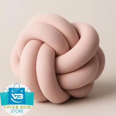 Imagem de Almofada macia no escandinavo nozinho luxo - Viver Bem Estar, Rosê