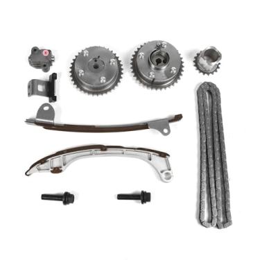 Imagem de Kessocco 1 kit de corrente de distribuição do motor com roda dentada VVT 135210V010 substituição para Camry Highlander RAV4 Sienna Avalon Venza 2.5L 2.7L