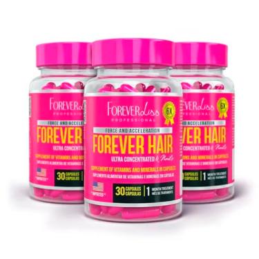 Imagem de Kit Forever Hair Crescimento Acelerado 90 dias Forever Liss