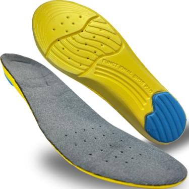 Imagem de Palmilha Ortopédica de Espuma NASA Inteira – Macia, Anti Impacto, Respirável e Anatômica Para Alívio de Dores e Conforto nos Pés (41-46)