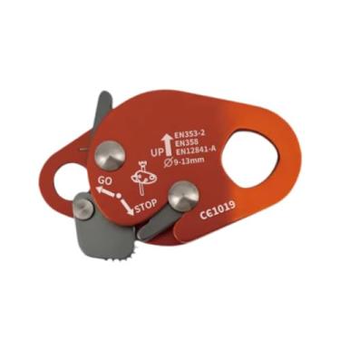 Imagem de Vaveren Dispositivo de ajuste para corda de escalada, segurança em árvores, equipamento para arboristas, Laranja