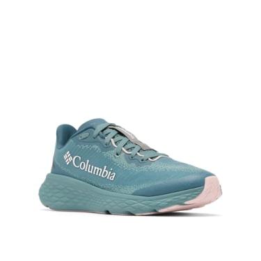 Imagem de Columbia Tênis de corrida feminino Konos Featherweight, Metal/Pink Haze, 10.5 Wide