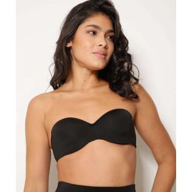 Imagem de Sutiã sem alça Com Bojo Marisa-51150, 46, Preto