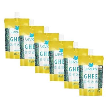 Imagem de Kit 6X: Manteiga Ghee Tradicional Sem Lactose Refil Leviora 300g
