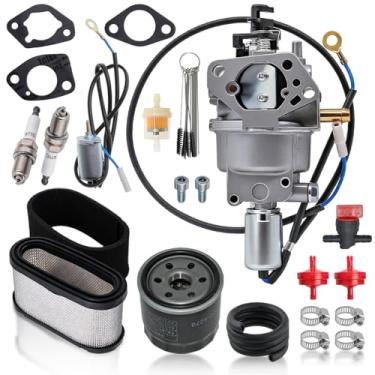 Imagem de Carburador adequado para Toro 136-7826 Repl 127-9183 Cortador de tempo 0 Zero Turn Mower 452cc Motor MTD Craftsman Yard Machine com filtro de ar 136-7809 e filtro de óleo 136-7848