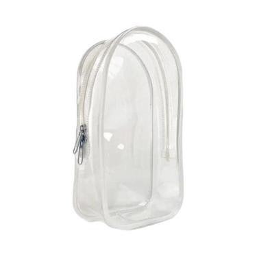 Imagem de Caixa Organizadora Transparente Colorida Labubu Com Chaveiro Para Exib