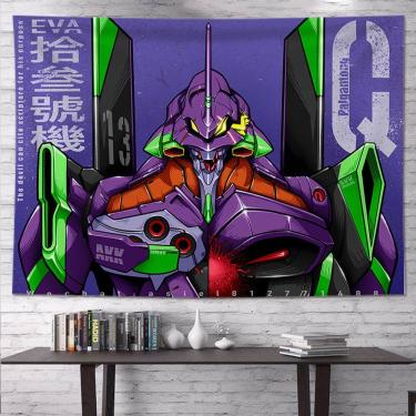 Imagem de Tapeçaria de parede Evangelions Room Aesthetic 150x100cm