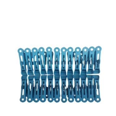 Imagem de Prendedor Reforçado de roupa, Pregador Reforçado de roupa para varal 3.5 cm x 5.5 cm para Roupas Leves e Pesadas, Duráveis para Uso Doméstico(120 Azul)