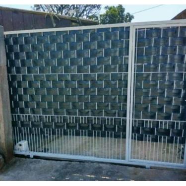 Imagem de Protetor de portão fita para grade, sacada, varanda, pergolado nas cor