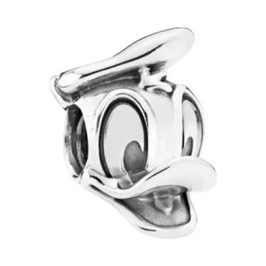 Imagem de Pingentes De Minnie, Mickey E Pato Donald Para Pulseira De Prata, Cola