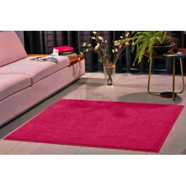 Imagem de Tapete 1,50x1,50 quadrado classic oasis macio sala quarto moderno otim