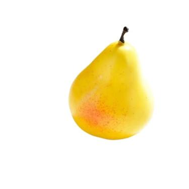 Imagem de Home Mix Decorativo Frutas Artificiais Pera Laranja Frutas Ensináveis Frutas de EVA Plástico (Amarelo Claro)