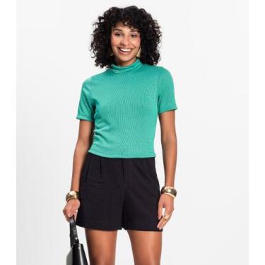 Imagem de Blusa Feminina Infinita Cor Verde - Rovitex, P, Verde