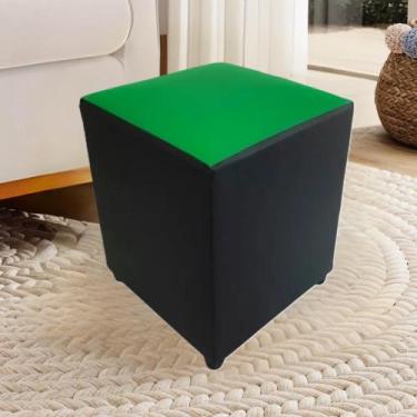 Imagem de Puff Puf Banco Banqueta Quadrada Cubo Decorativo - Realizar, Assento V