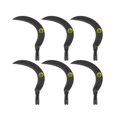 Imagem de Kit 6PC Foice Ronca Aberta 41cm Tramontina de Aço Carbono Temperada Se