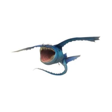 Imagem de Pôster Vintage Dragão Do Terror Sussurrando a Morte, Arte Em Tela Para