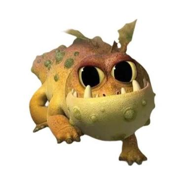 Imagem de Pôster Vintage Dragão Do Terror Sussurrando a Morte, Arte Em Tela Para