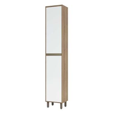Imagem de Paneleiro 40 Cm 2 Portas De Abrir Mel Vanilla C/Branco